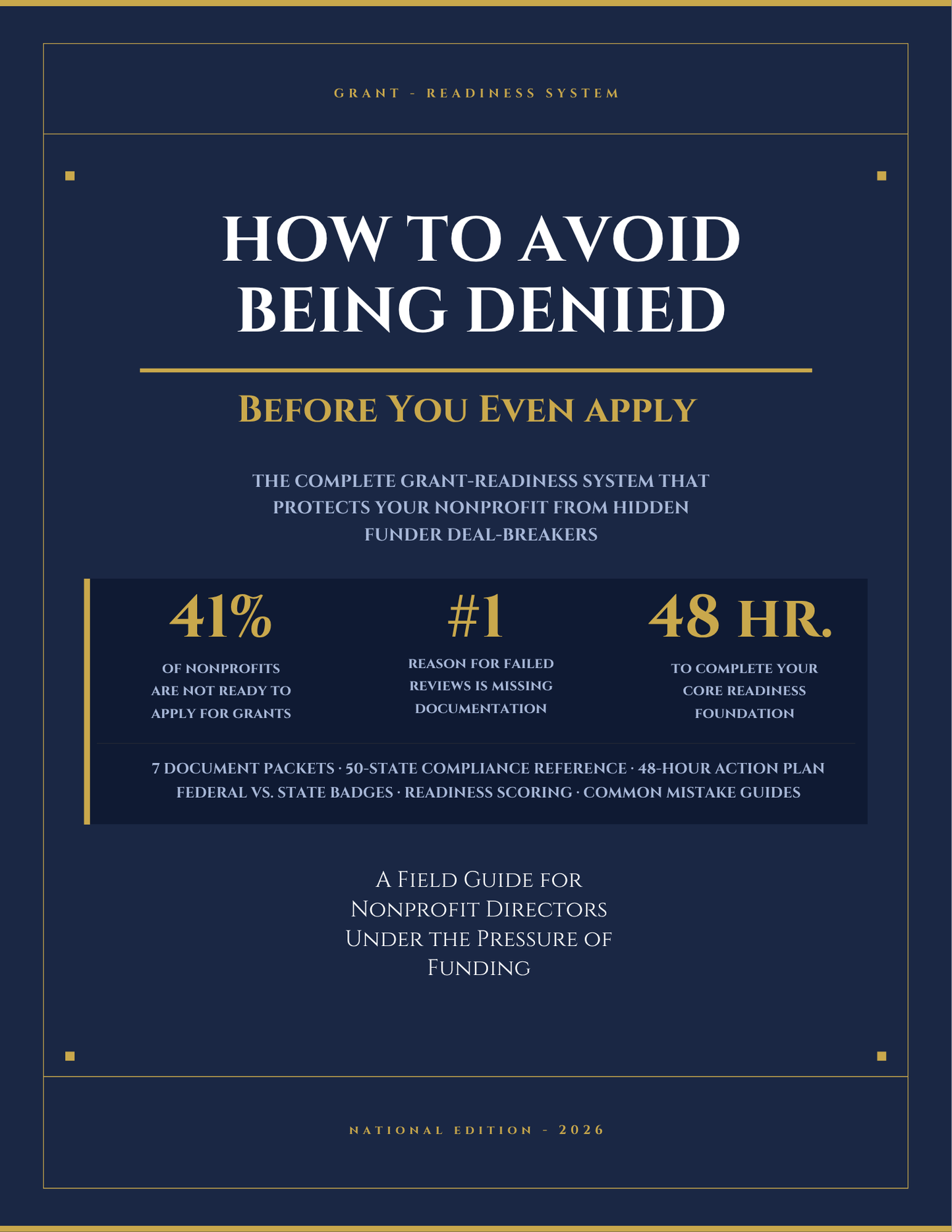 The Complete Grant-Readiness System for Nonprofit Directors